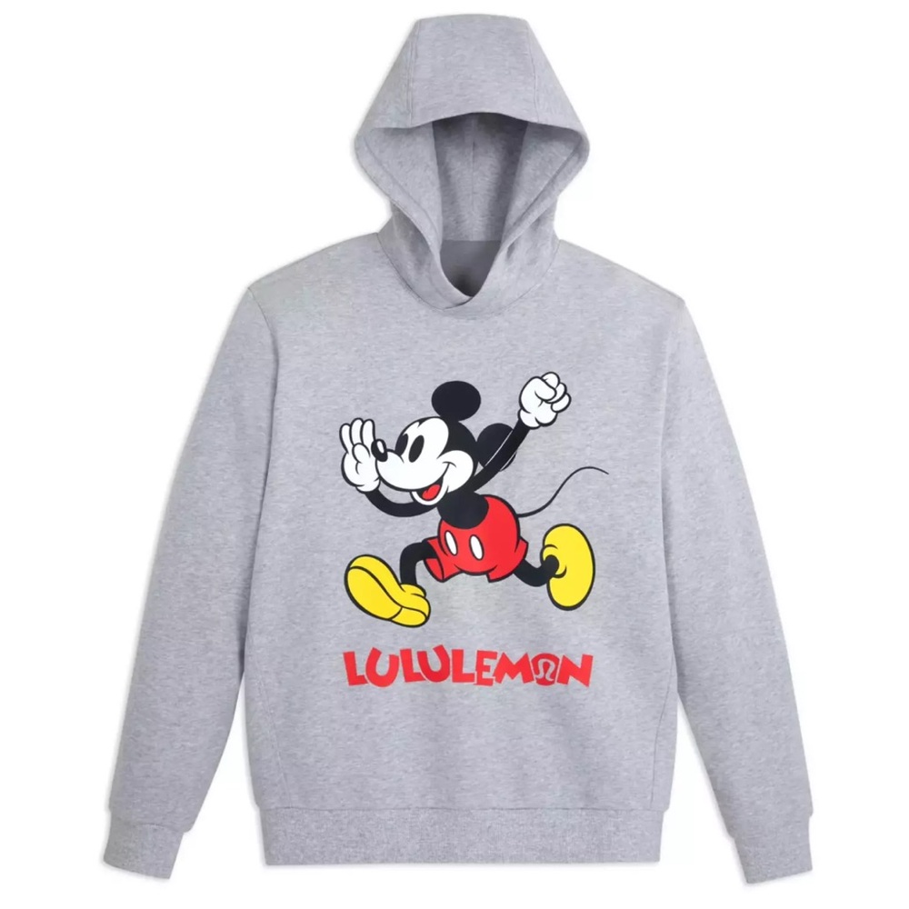 Lululemon Gray Mickey Mouse Hoodie size large 
NWOT Disneyland pullover